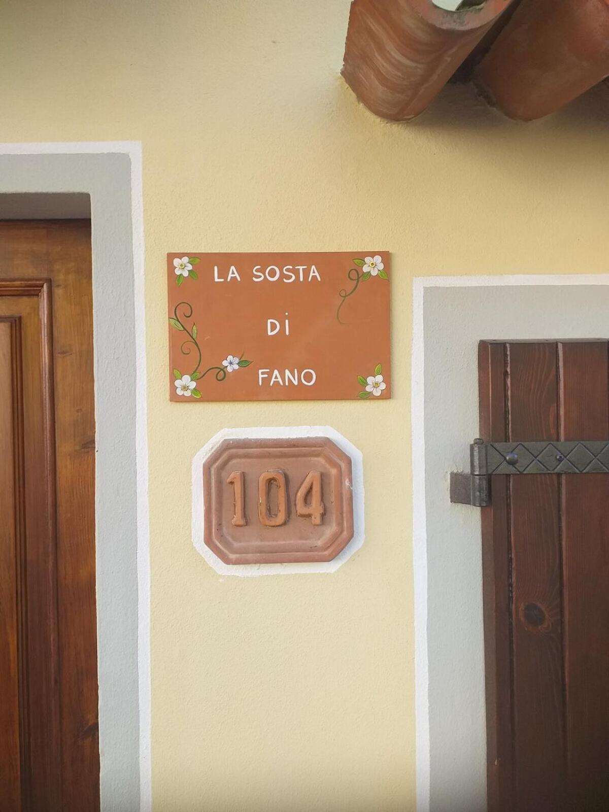 La Sosta Di Fano Bed & Breakfast Reggello Exterior photo